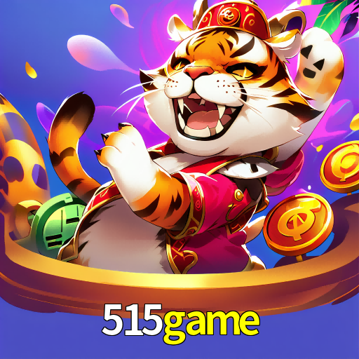 Imagem promocional da 515game mostrando a plataforma e suas vantagens